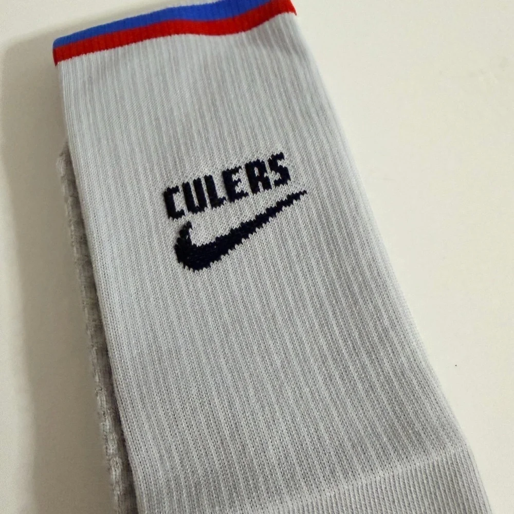 Nike Stadium Soccer Knee High FCB Culers Socks FC Barcelona Men’s Large 12-15
